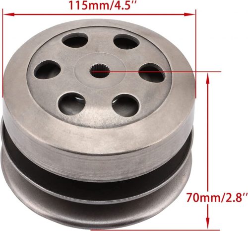 Hátsókuplung szerkezet