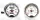 Kilométeróra + fordulatszám mérő óra