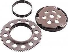 Önindító szabadonfutó + fogaskoszorú + tűgörgő