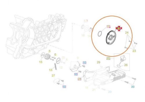 Szimeringház Piaggio 125-300