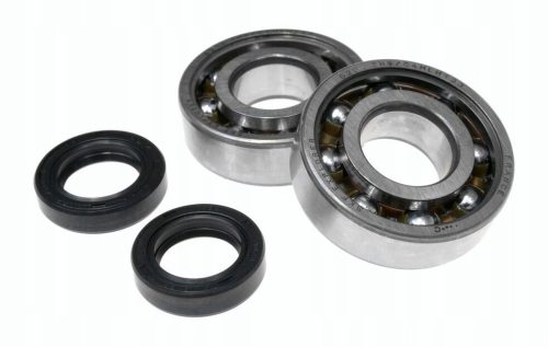 Főtengely csapágy + szimering szett Piaggio 2T 50