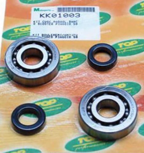 Főtengely csapágy + szimering szett Piaggio 2T 50