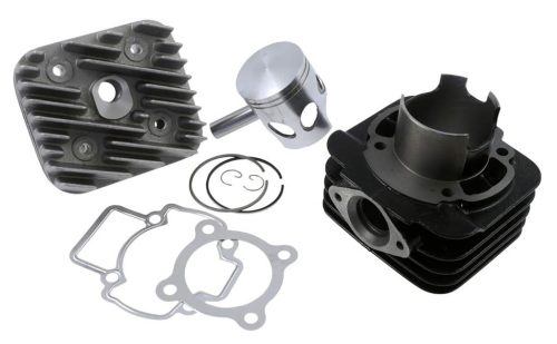 Henger szett + hengerfej Piaggio 2T 70 AC