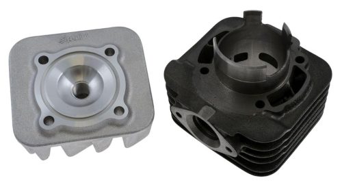 Henger szett + hengerfej Piaggio 2T 70 AC