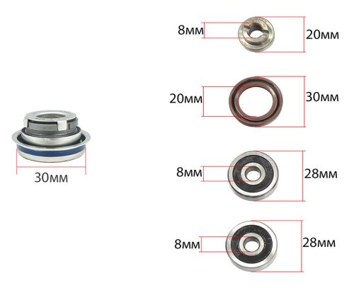 Vízpumpa felújító készlet Piaggio 125-300