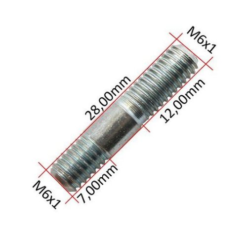 Kipufogó tőcsavar Piaggio