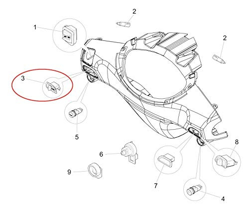 Irányjelző kapcsoló