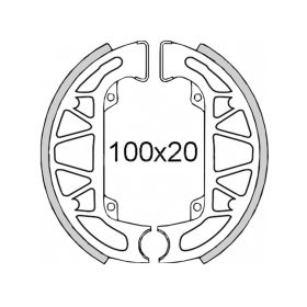 Fékpofa hátsó Piaggio