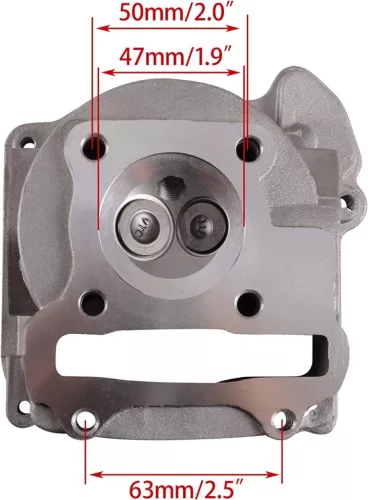 Hengerfej GY6 4T 70 / 80
