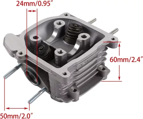 Hengerfej GY6 4T 70 / 80