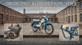 A suhli "Veréb": A Simson Spatz (SR 4-1) teljes története és technikai világa